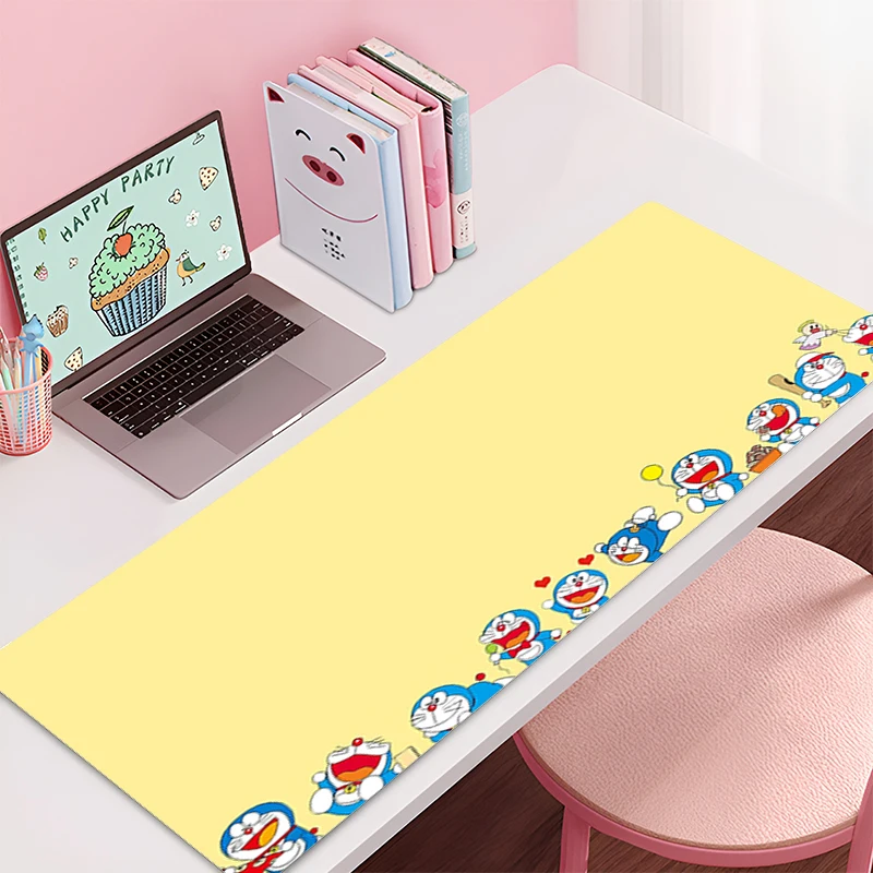 منصات الماوس الكبيرة من أنيمي D-Doraemons ، لوحة ماوس لطيفة Kawaii ، حصيرة الطاولة ، إكسسوارات المكتب ، الحصير مكتب الكرتون ، الحصير المطاط للكمبيوتر المحمول