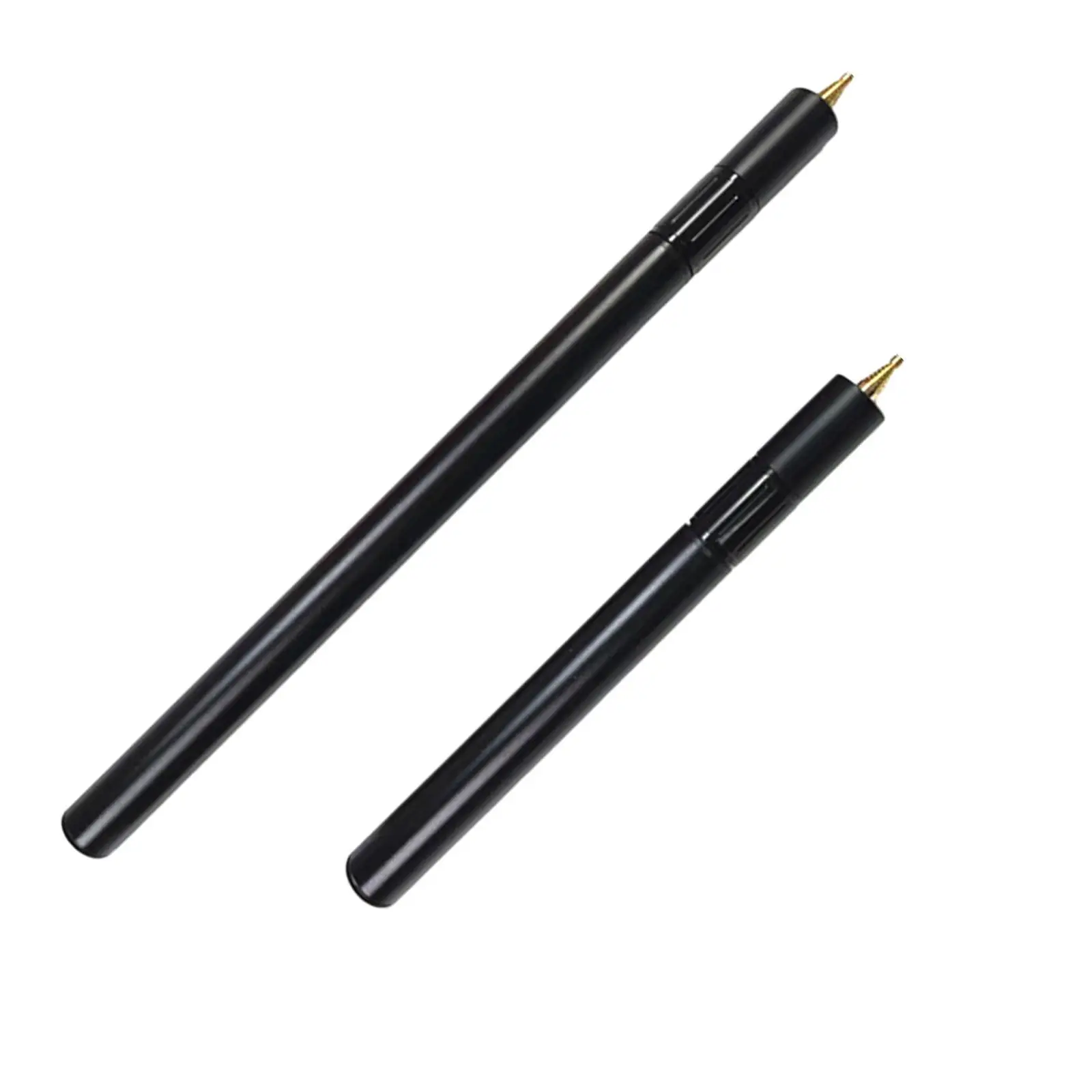 2 Pieces Billiards Cue Extension Telescopic Lightweight Pool Cue Weight Screw Attachment for Entertainment Billiard Enthusiast