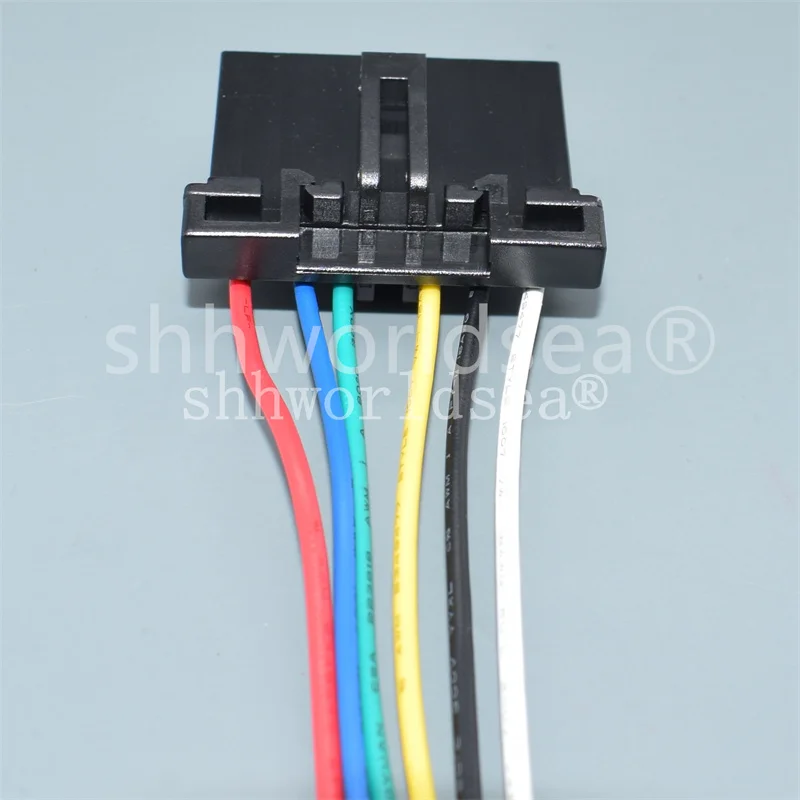 Shhworldse 6 Pin V348 New Rear Tail Light Turn Signal Circuit Board Wiring Harness Plug Connector For Ford Jiangling Transit Era