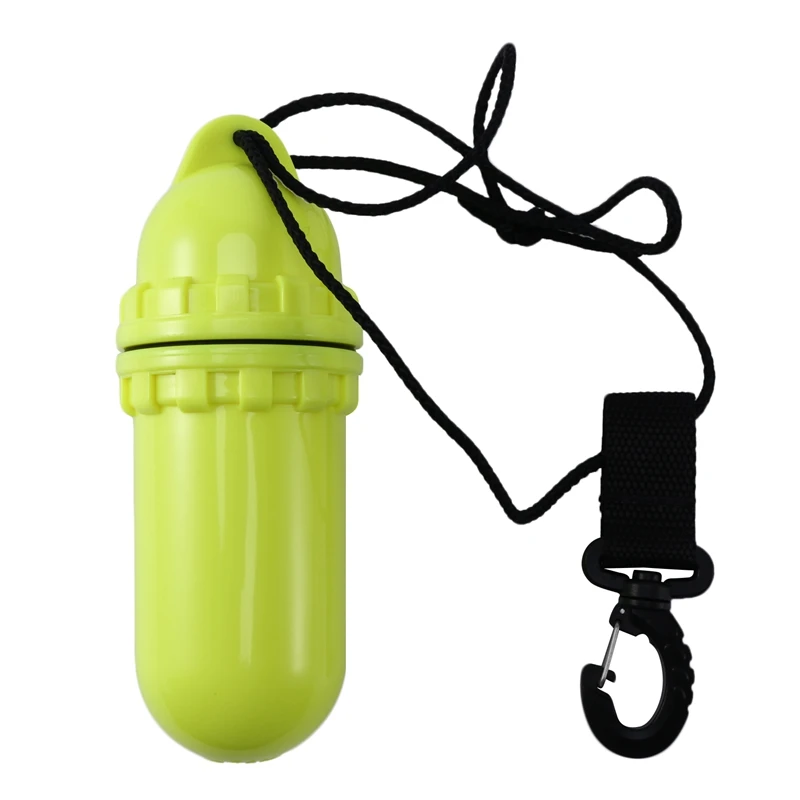 Kayak Diving Dry Box Diving Snorkeling Waterproof Cylindrical Dry Box With Clip With Snap Hook And Hanging Rope