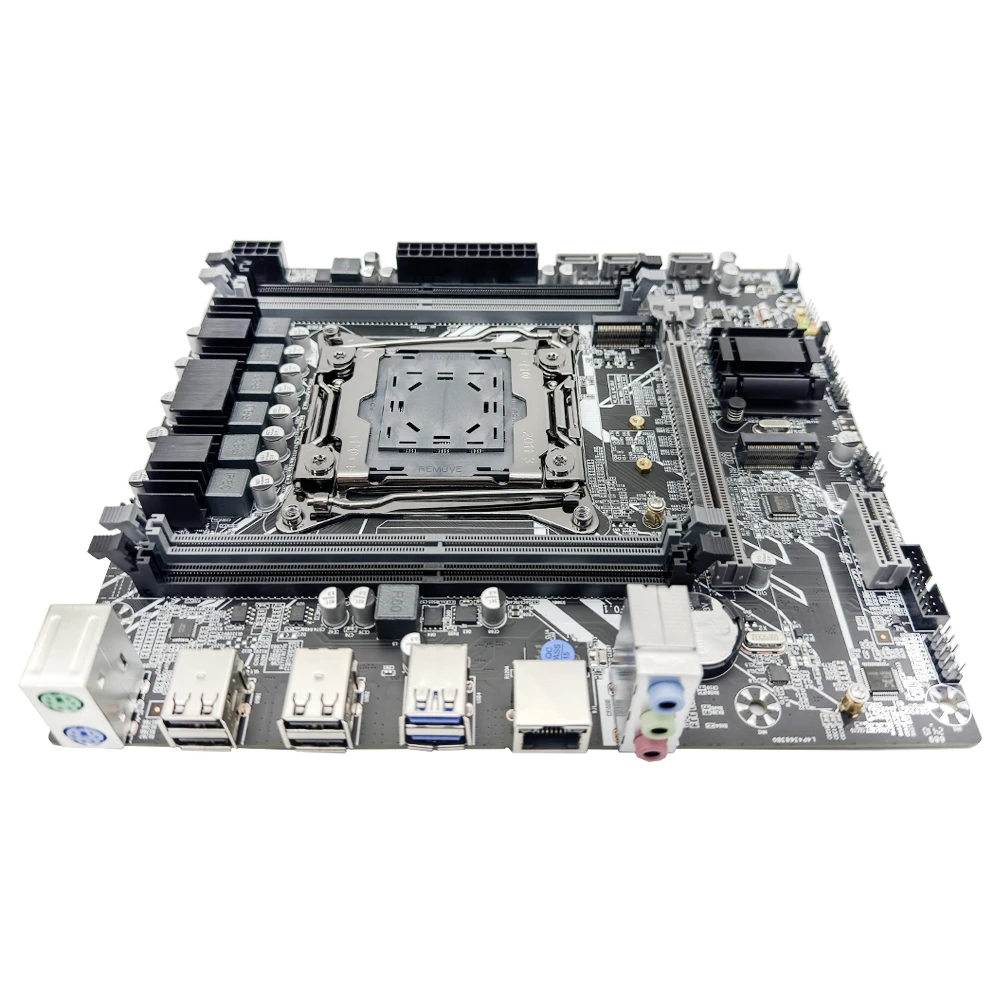 مجموعة اللوحة الأم SOYO X99 مع LGA2011-3 Xeon E5 2680 V4 CPU DDR4 16GB (2*8GB) 2133MHz RAM NVME M.2 SATA للكمبيوتر المكتبي