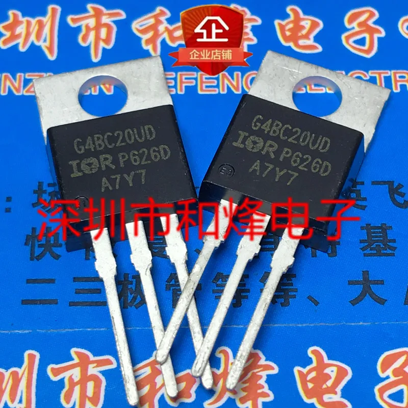 Free shipping  IRG4BC20UD G4BC20UD  TO-220 600V 6.5A     10PCS