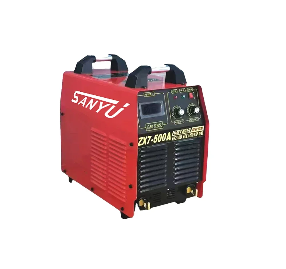 SANYU ZX7(MMA)-500A Welding Machine Inverter DC Manual Arc Welder IGBT 3 PH 380V 50Hz High Quality Big Power 500A