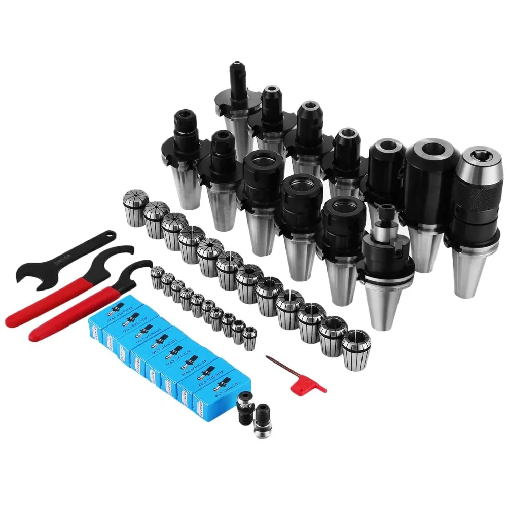 

Collet Set Spring Steel Collet Chuck Tooling Package for Athe Milling Machine Drilling Machine