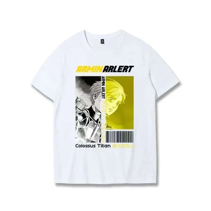 Street Japanese Anime T Shirt Scouting Legion Clothes Shingeki No Kyojin Tee Shirt Attack on Titan Giant Short-sleeve T-shir Men