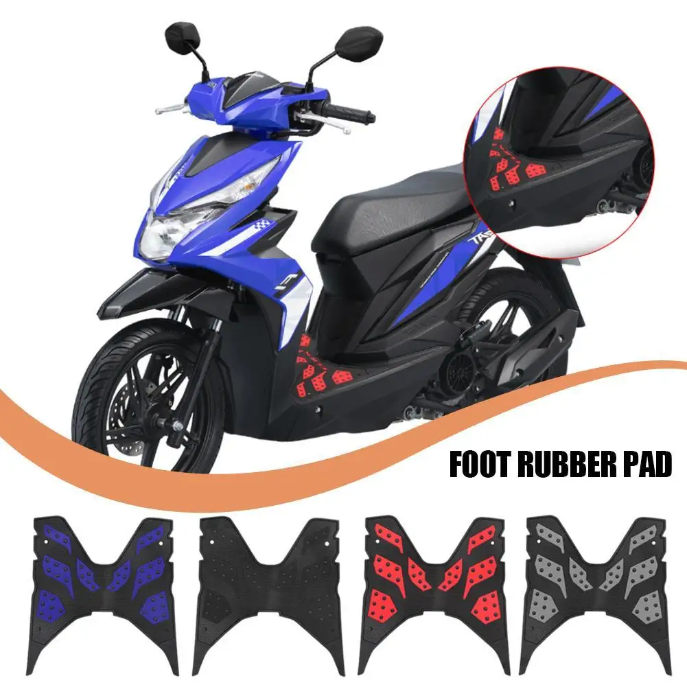 Suitable For Honda CLICK 125i/150i Pedal Pad Rubber Anti-slip Materia LFor MIO I125 V1 / V2 / V3 Motorcycle Decoration