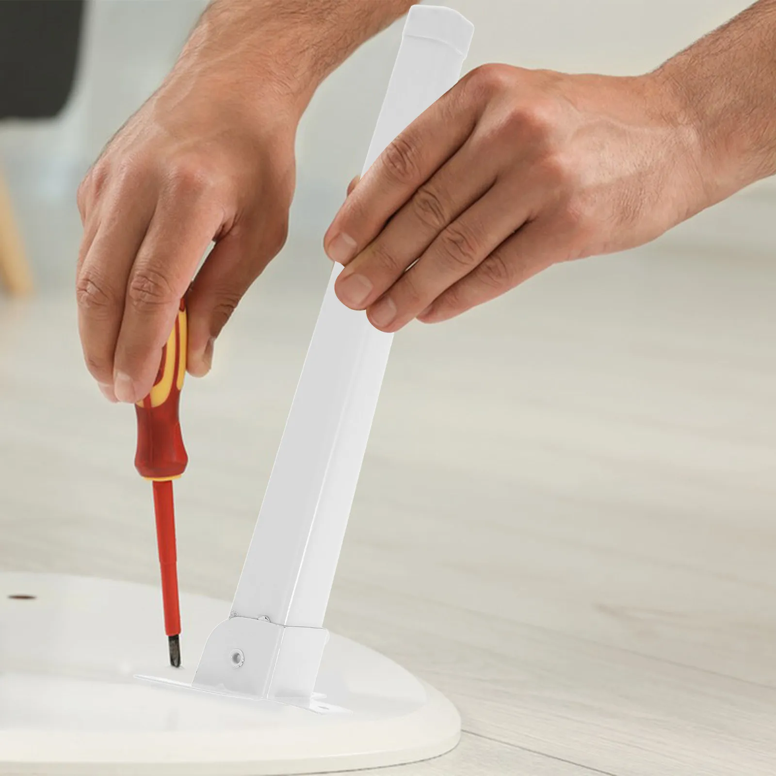 4-個の高耐久調整可能なスチールテーブル脚-diy-オフィスデスクワークステーションベッドテーブル窓枠ラップトップスタンド家具の脚用