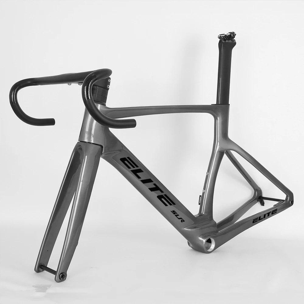 700*32C Bicycle Frame 15 Colors Road Bike Frameset Full Hidden Carbon Disc Brake 47/49/52/54/56/58CM Lightweight Thru Axle BBT47