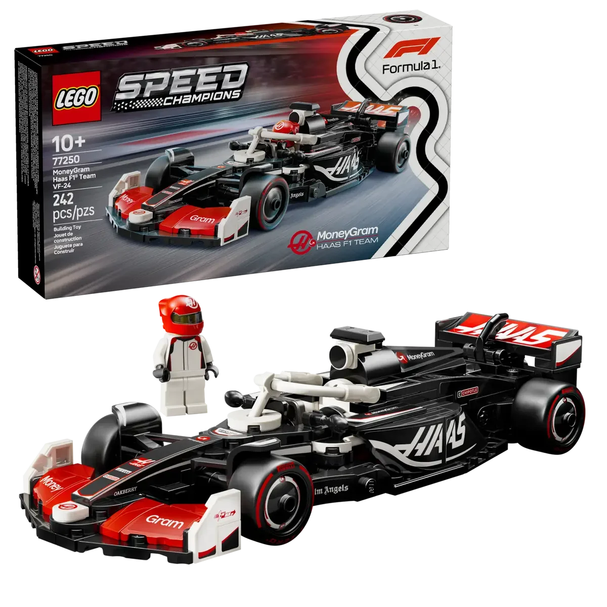 lego-®-campioni-di-velocita-moneygram-haas-f1-®-team-vf-24-race-car-77250-giocattolo-per-bambini-ragazzi-e-ragazze-dai-10-anni-in-su-242-pezzi