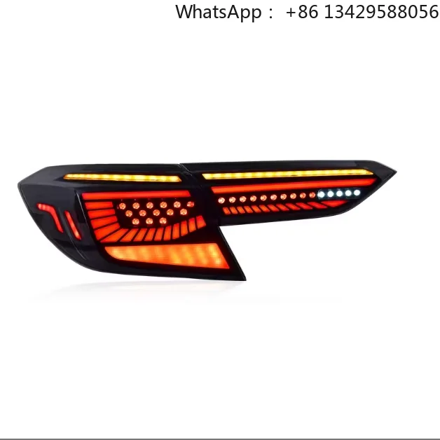 

For Honda Integra Elysion LED Tail Light Assembly 19-22 Models Starry Sky Version with Flowing Water Effect Condition New 12V
