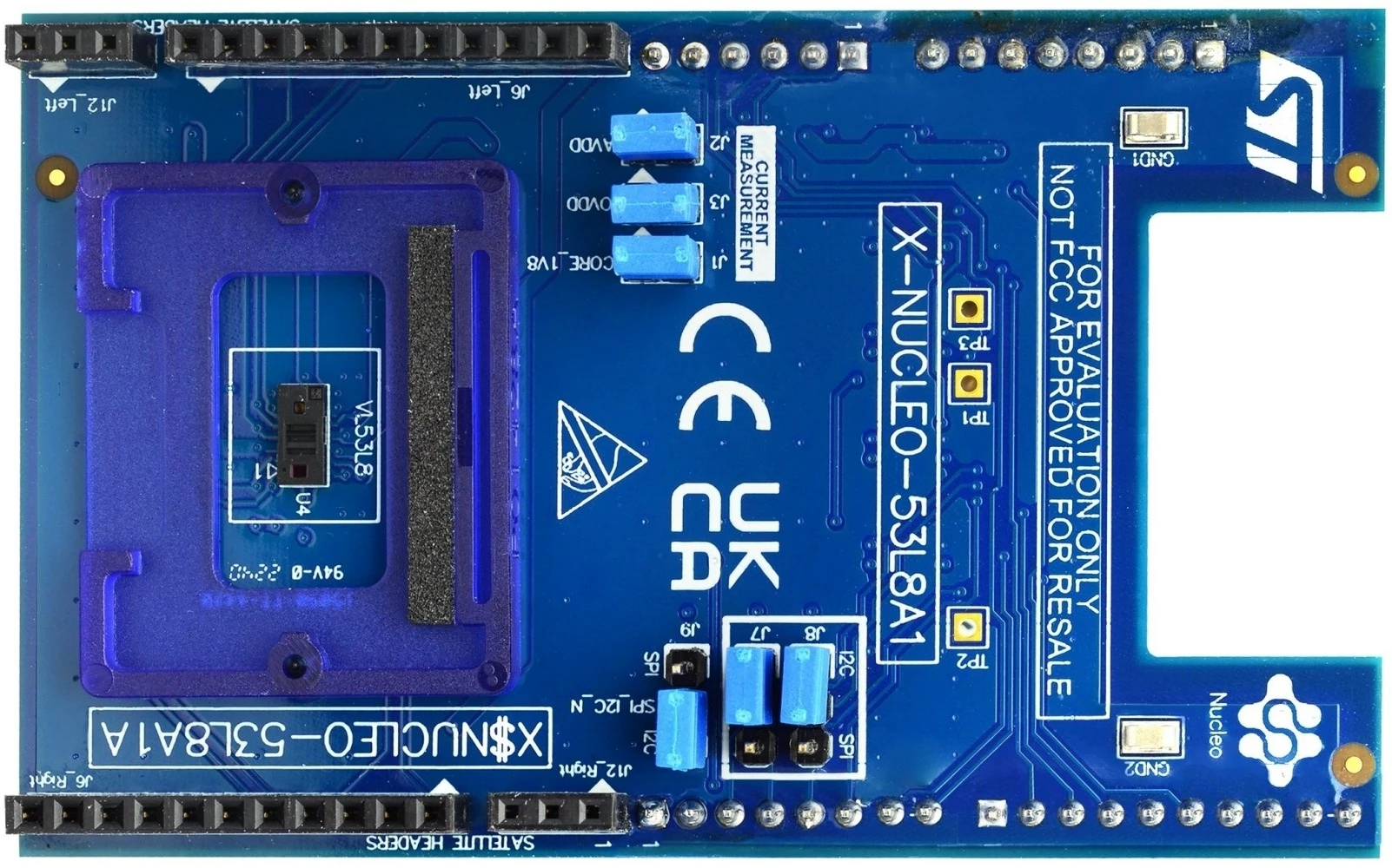 X-NUCLEO-53L8A1 Expansion Board VL53L8CX Time of Flight 8x8 Multi-Zone Sensor