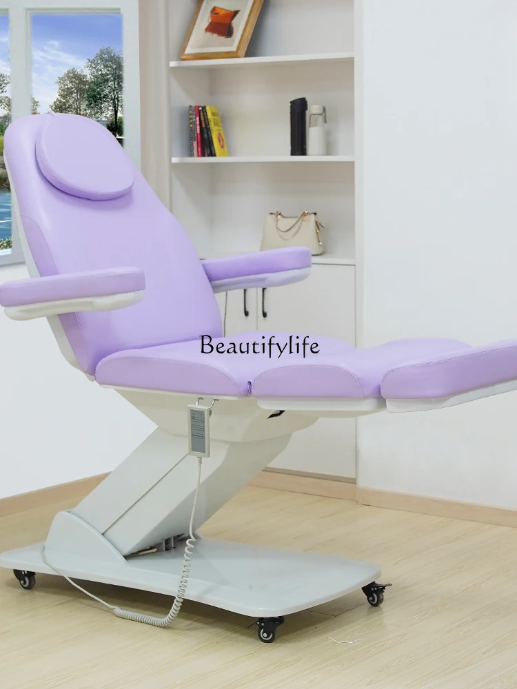 Beauty Massage Tattoo Embroidery Semi-Permanent Meijiemei Gums Physiotherapy Chair Folding Medical Beauty Special Bed