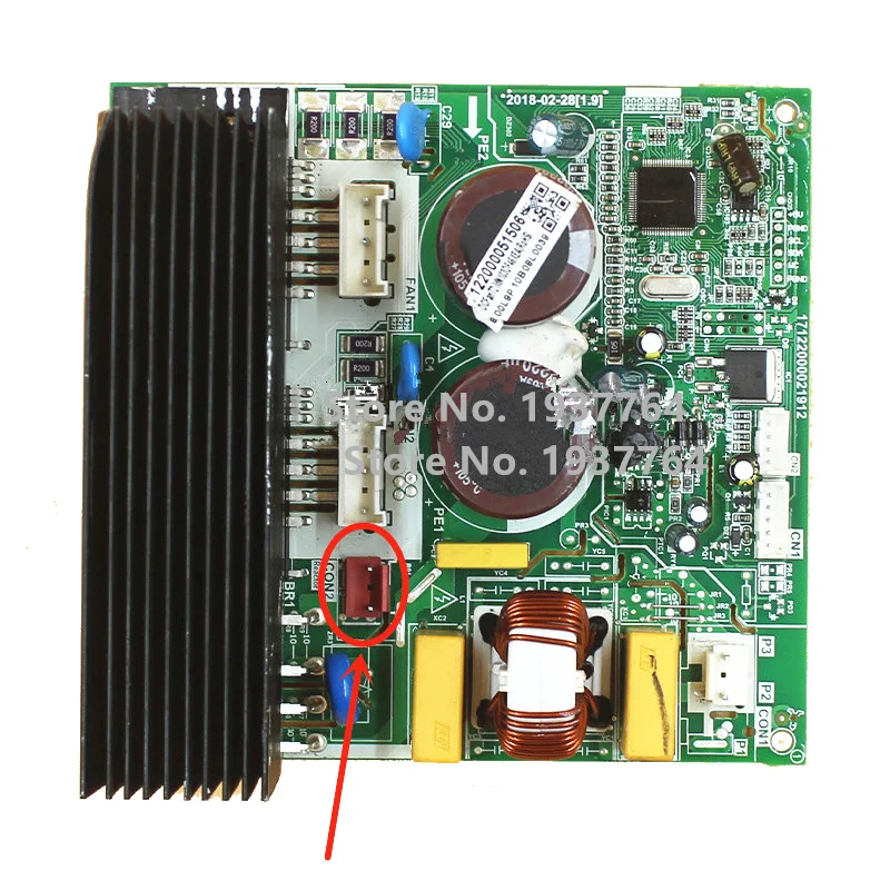 new for midea Air conditioning computer board DCFANT2 MN103DF46XEA 17122000021912 DCFanT2(MN103DF46XEA+PS219C4) good working