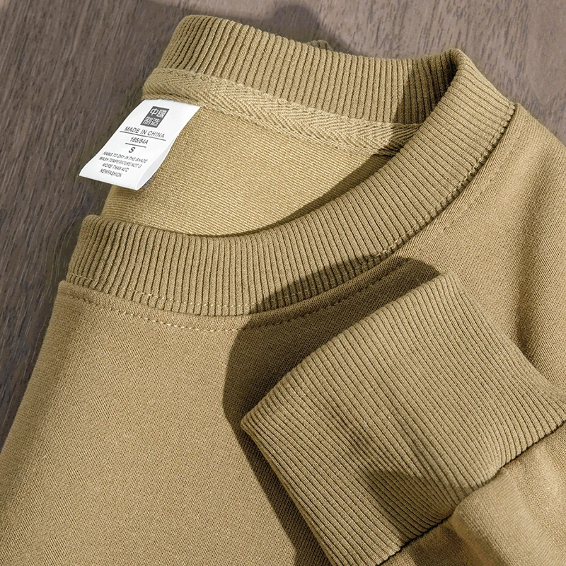 

Мужской свитер Outlet Brand Tagl: тонкий, круглый вырез, однотонный, простой дизайн, молодежный, повседневный, длинный рукав, осенний топ