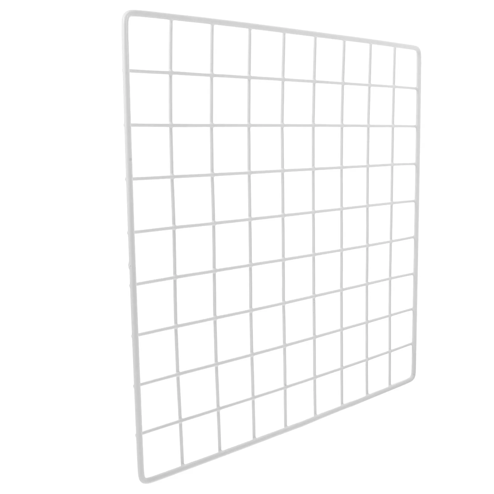 Iron Wire Photo Grid Wall Decor Sturdy Metal Grid Panel for Kindergarten Supermarket Wall Storage Display Rack