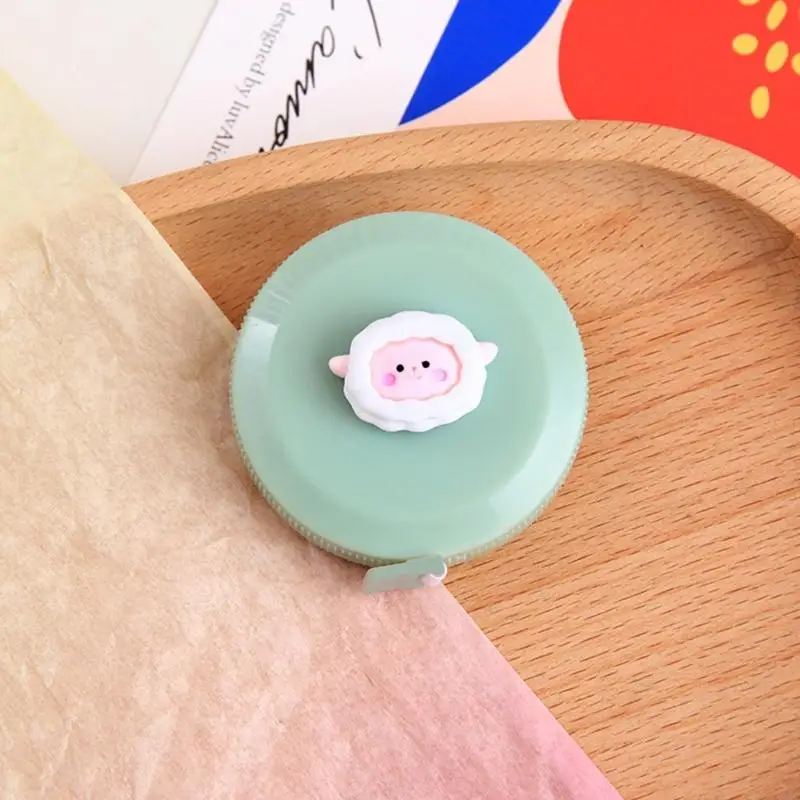 Mini Cartoon Tape Measure Retractable 60-Inch/1.5Meter Mini Soft Tape Measure for Tailor Sewing Craft Cloth Soft