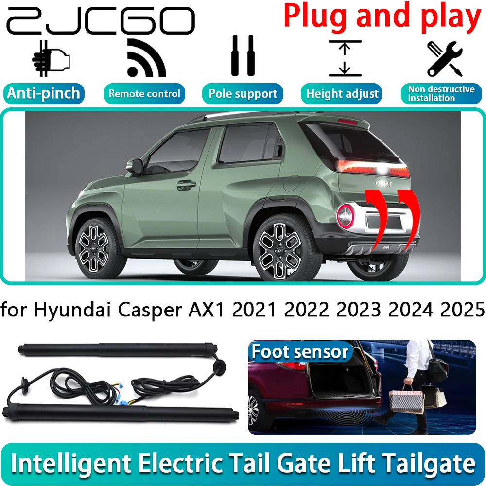 

for Hyundai Casper AX1 2021 2022 2023 2024 2025 Electric Powered Tailgate Power Liftgate Automatic Tailgate System Foot Sensor