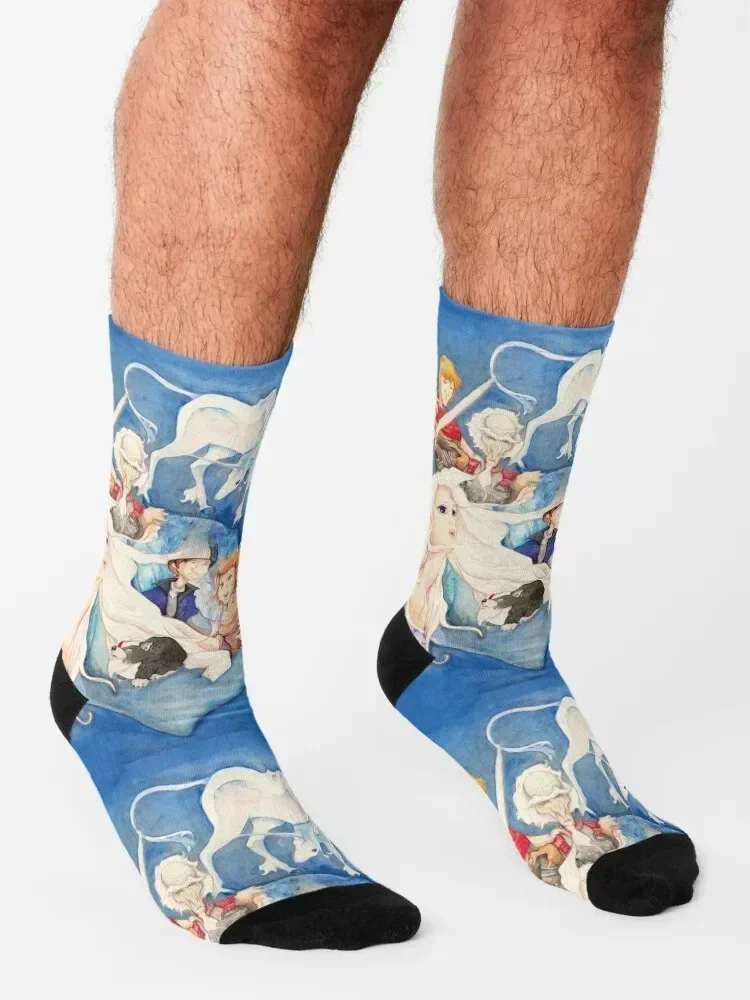 Reflections The Last Unicorn Socks funny gift floral new in's basketball Boy Socks Women's