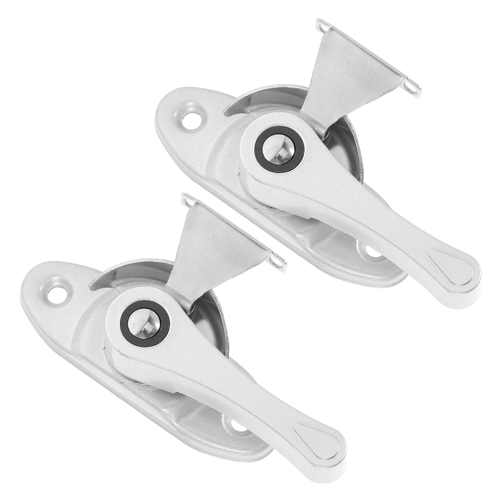 

2Sets Stainless Steel Crescent for Doors and Windows Universal Security Hook Easy Install No Tools Required Enhanced
