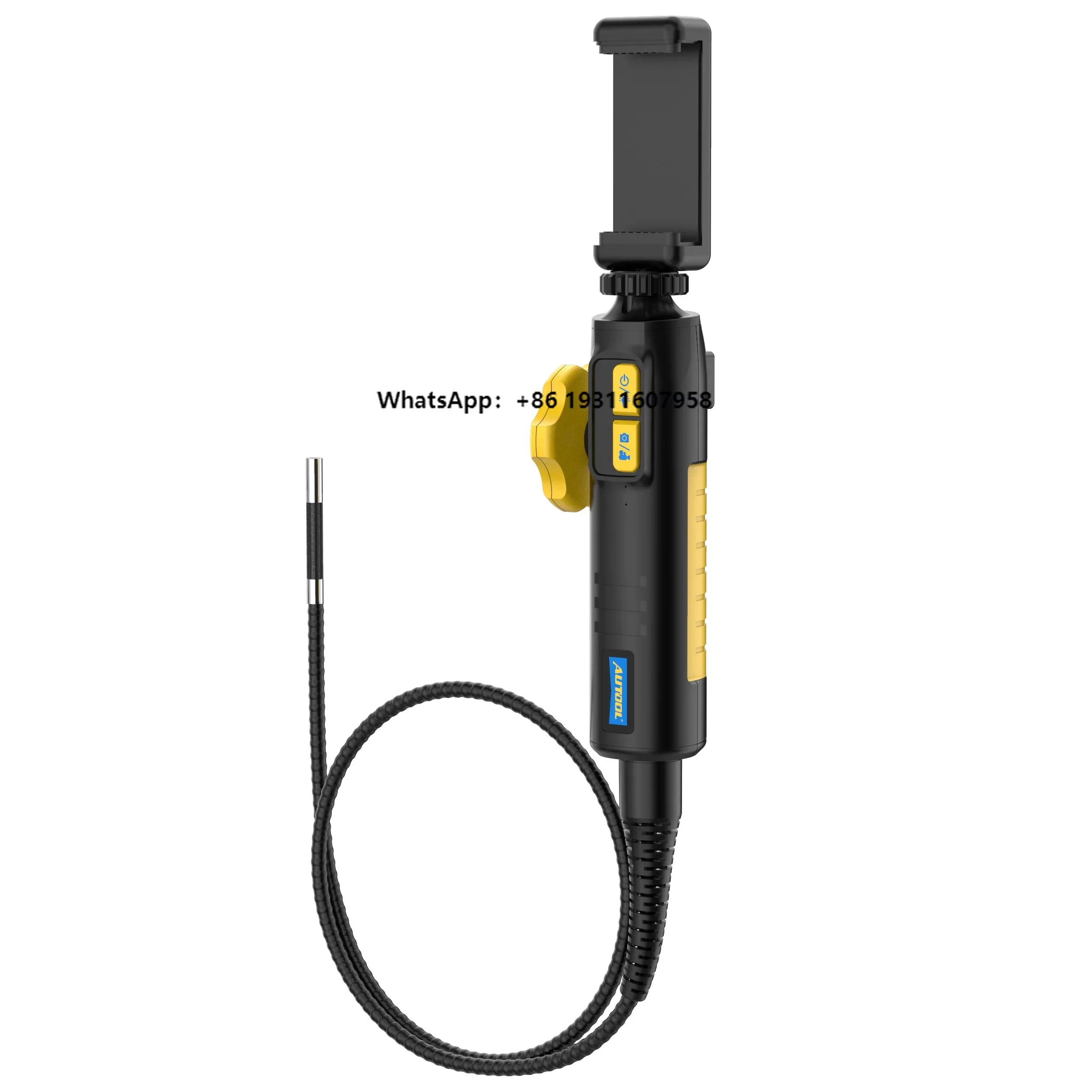 

AUTOOL SVB302 Automotive Borescope Electric Steering IP67 Waterproof LED Lighting Industrial Pipe Borescope Borescope