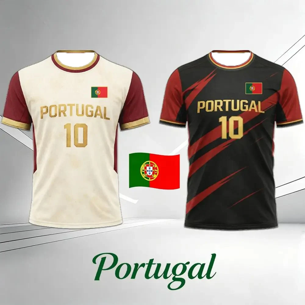 Kids Portugal Football T-Shirt