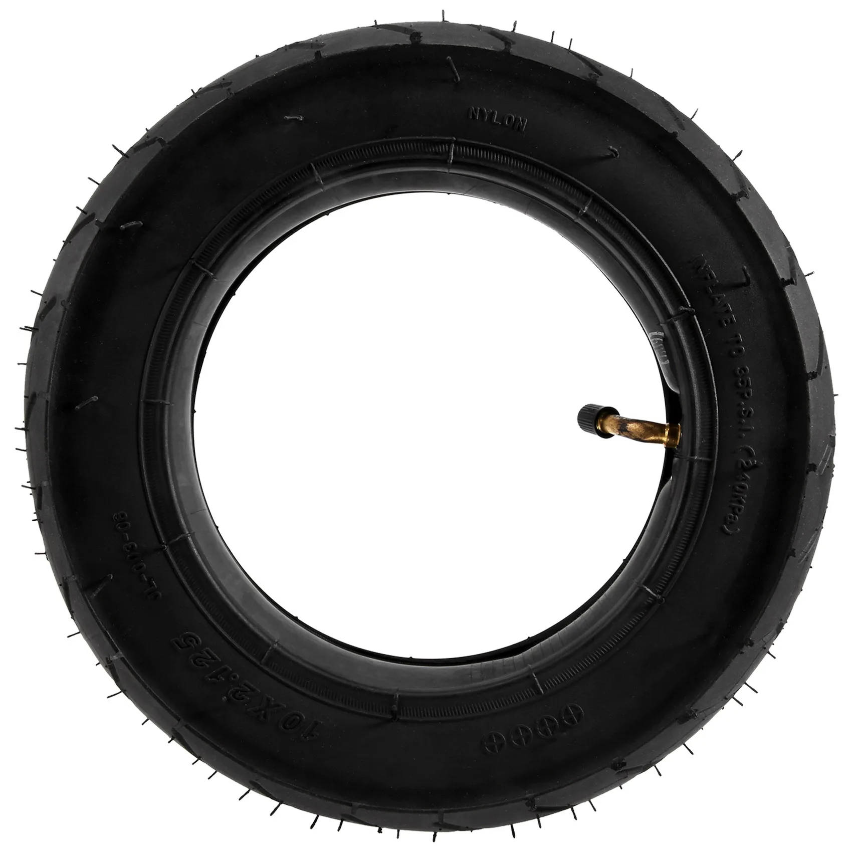 10 Inch 10X2.125 Tyre for Electric Scooter Balancing Hoverboard Self Scooter Wear-Resistant Tyre 10X2.125