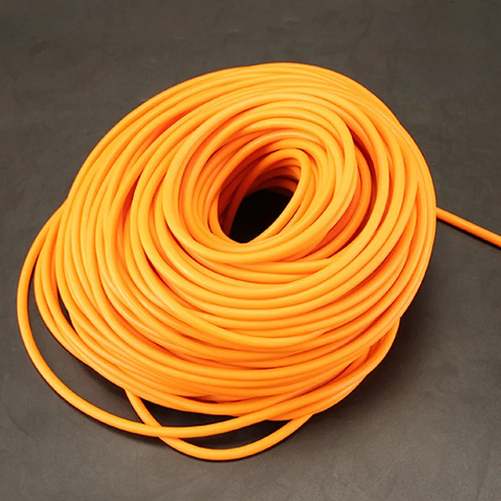 5M Plain Colour Latex Slingshot Rubber Tube Hunting And Shooting High Elastic Accessories With A Diameter Of 2mm X 5mm