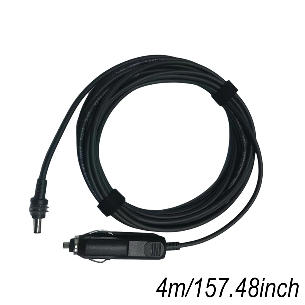 12V Power Supply DC Car Charger Cord Outdoor Usage 18 AWG Wire Construction 2 Meters Length 4 Meters Length For Boats