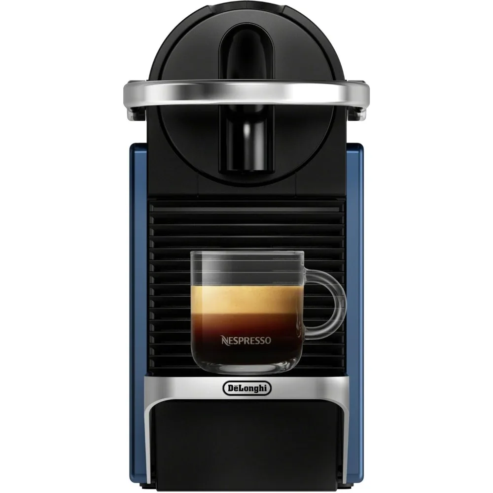 Capsule Espresso Machine, Dark Blue, 12.76