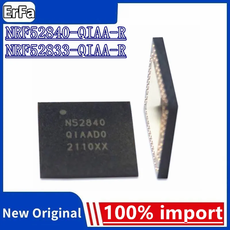 

5pcs 100% New NRF52840-QIAA-R N52840QIAA NRF52833-QIAA-R N52833QIAA AQFN73