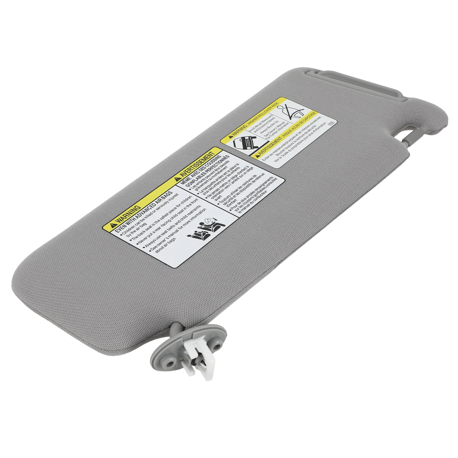 

Driver Shield Sun Visor Protection Gray for Toyota 4Runner 10-23 Left