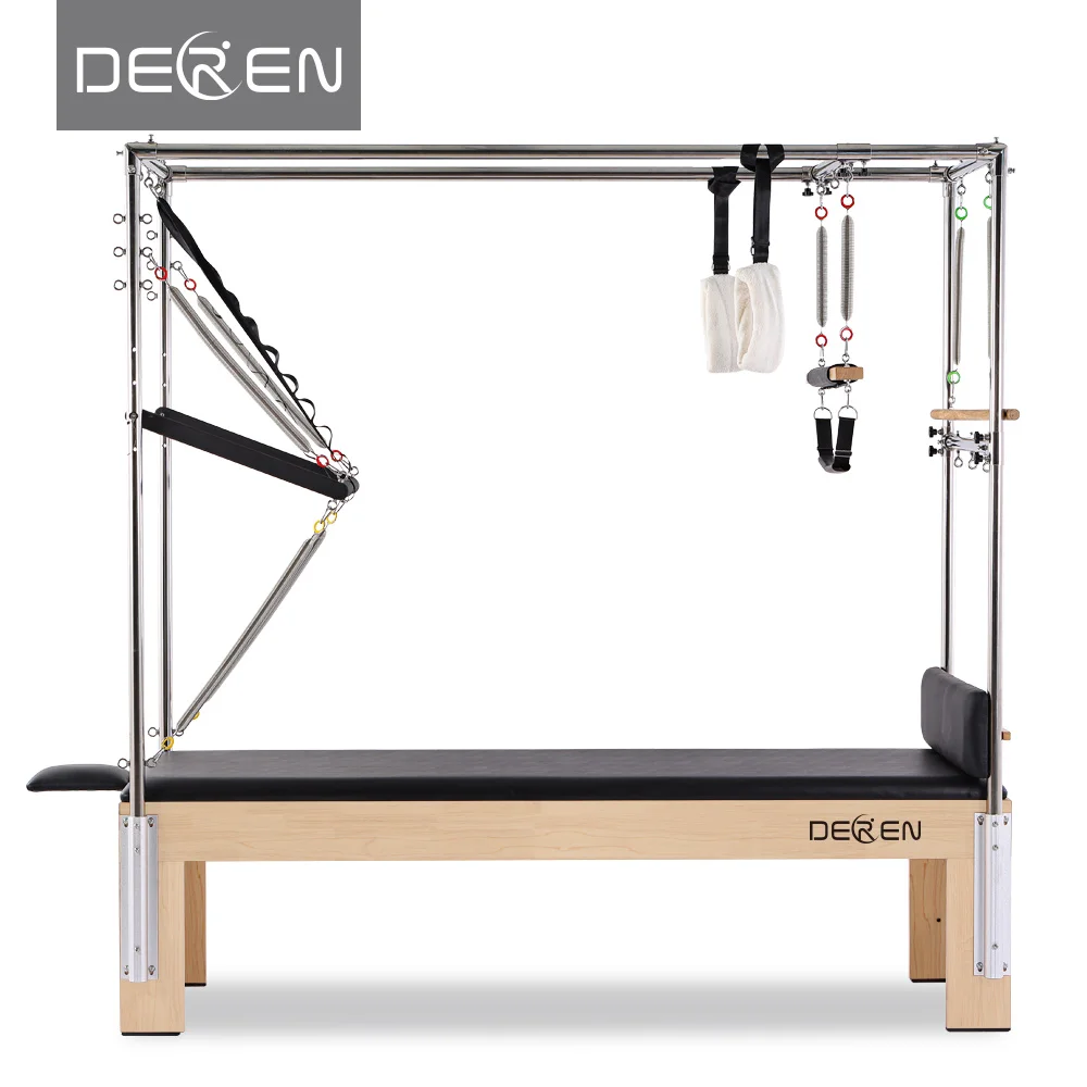 K99-F Pilates Studio Equipment for Yoga Training Durable Wood Steel Machine for Health Features