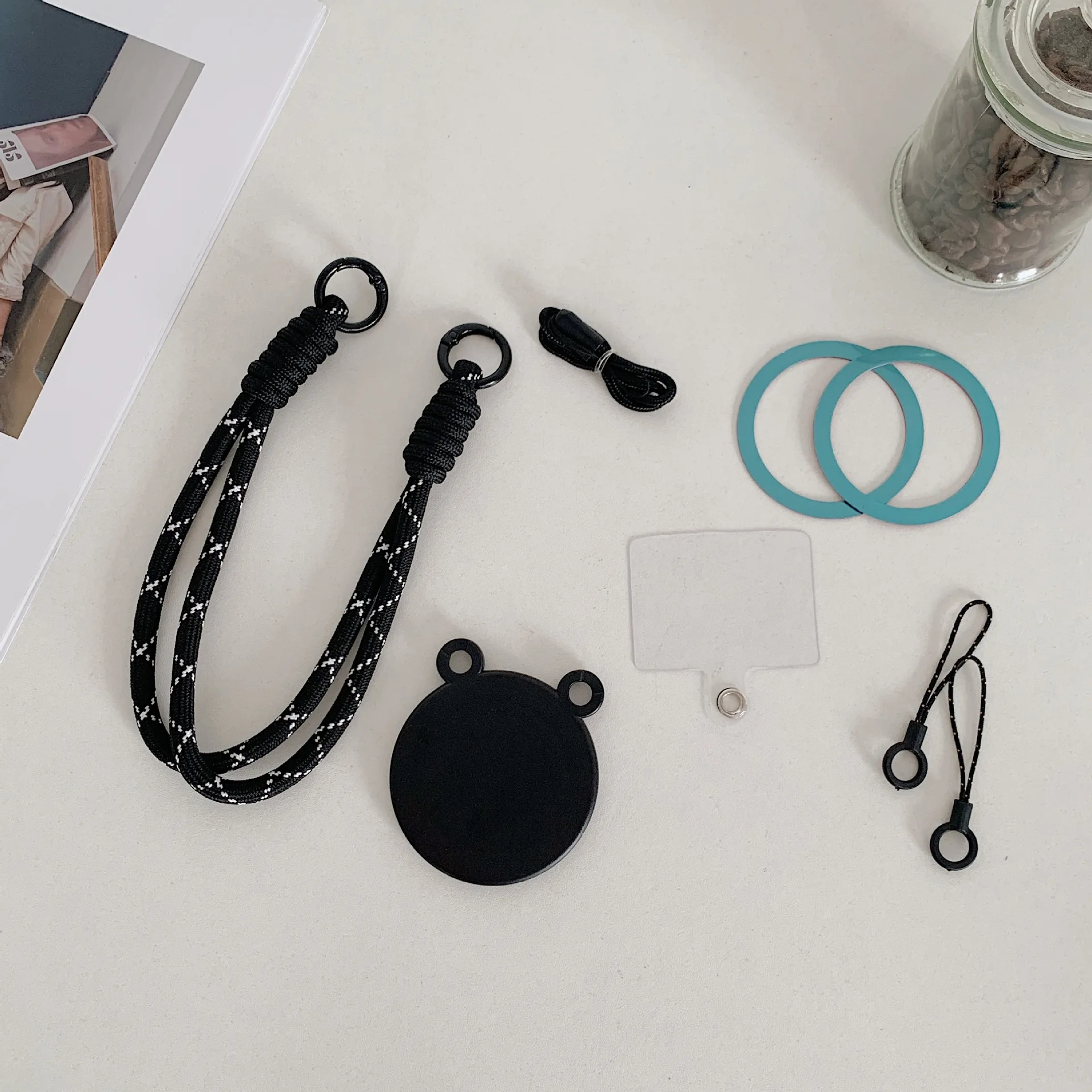 Magnetic Phone Holder Strong Wrist Strap Lanyard for Secure Hands Free Use Durable Hot Sale Universal Design Anti Slip