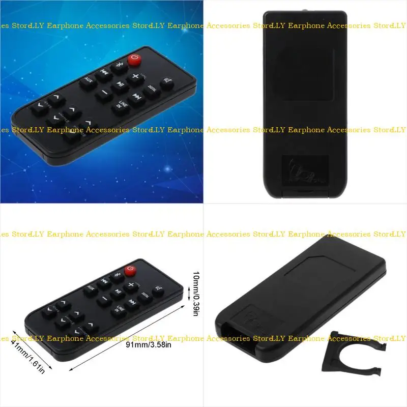 

462E Amplifier Remote Control Replacement for RCA Soundbar for Echo Wall RTS7116S RTS7113WS RTRTS7116S RTS7015B Accesso