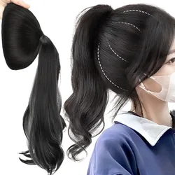 Fashion Silicone Head Top Hair Pad Hair Fake ponytail Invisible Puff Hair Pad Head Top Heightening Accessories Coiffure Tool