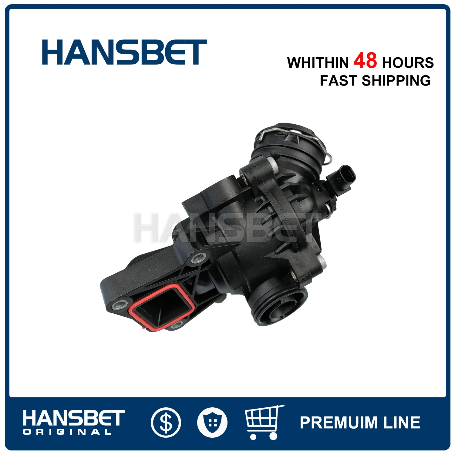 

Engine Coolant Thermostat Housing Assy 2762000315 for Mercedes-Benz W204 W166 X166 ML400 C400 C450 AMG CLS400 GL450 HANSBET