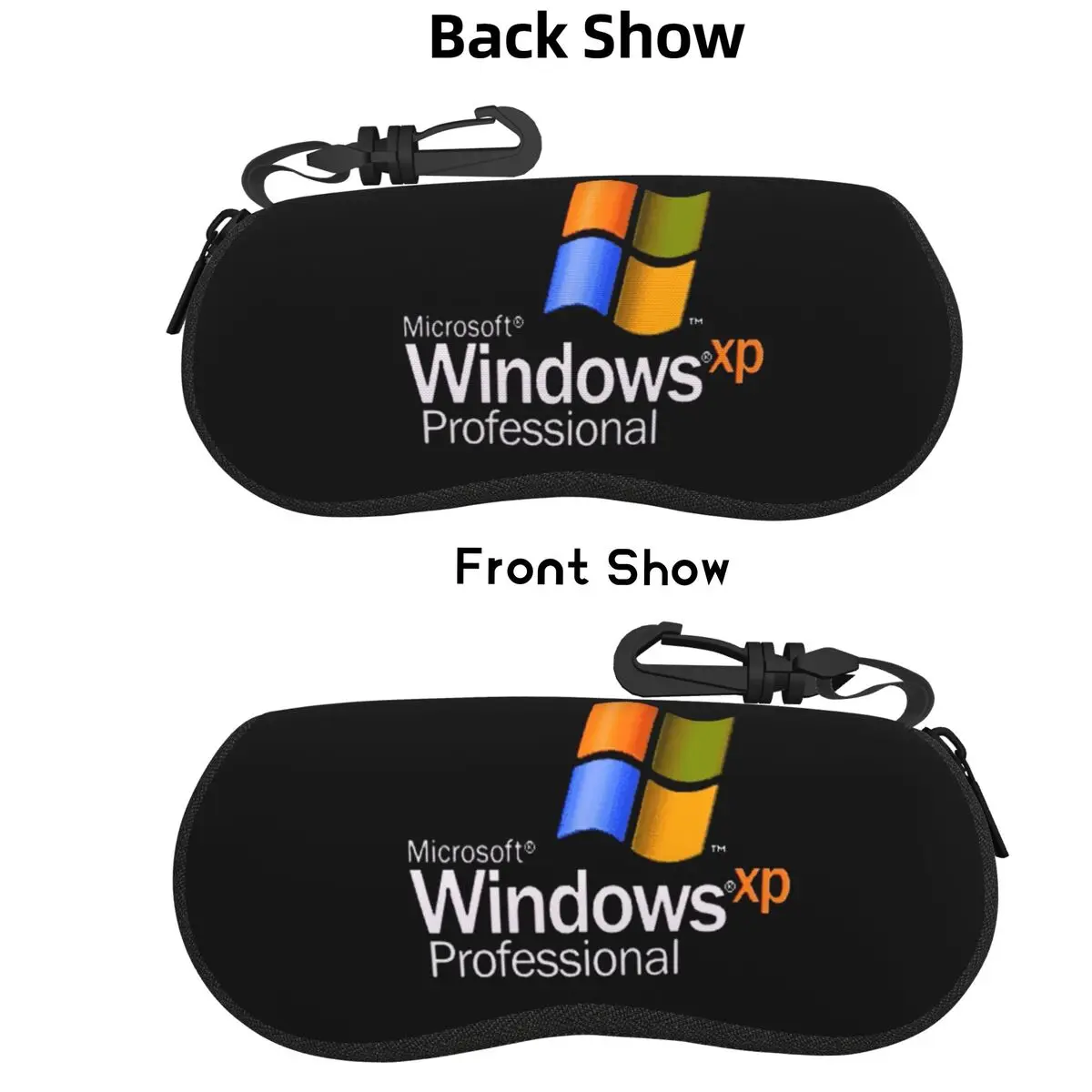 

Чехол для очков Windows XP, защитная коробка для солнцезащитных очков, женская и мужская мягкая сумка для очков