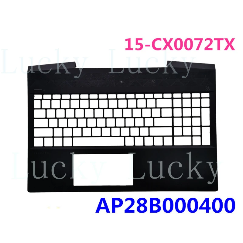 

f For HP 15-CX 15-CX0072TX Palmrest C Shell Black AP28B000400