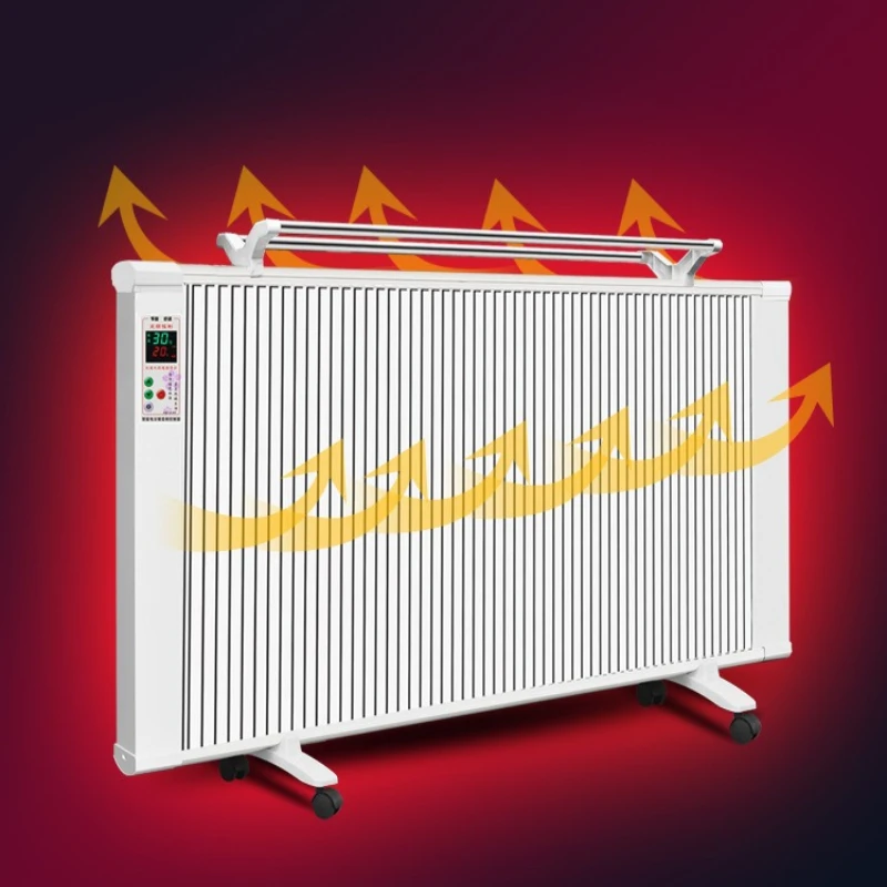 سخان كهربائي من ألياف الكربون، لوحة تسخين ذكية مزدوجة العرض مع مؤقت، وظيفة التجفيف، درجة حرارة ثابتة آمنة وهادئة #4