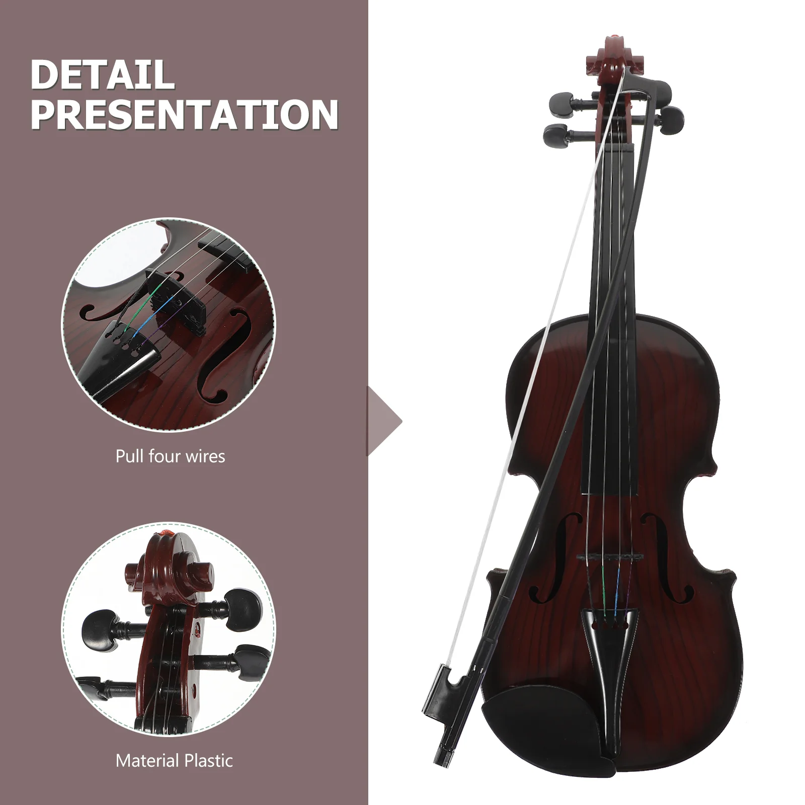 High Violin Mini Violins Guitars Toy Musical Instruments Tuner Toys Educational