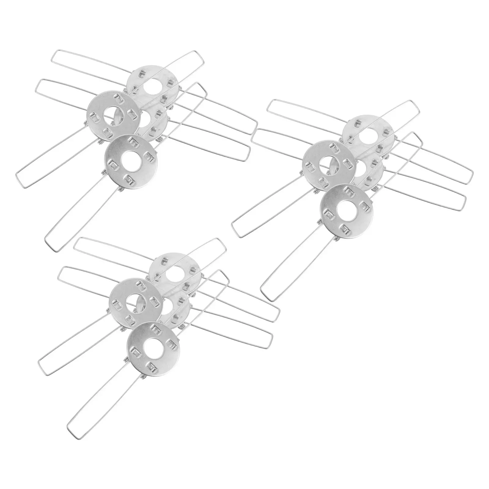12Pcs Lampshade Spring Clip Metal Fixing Bracket 120Mm 2 Forks Light Shade Holder Clamp Pendant Lamp DIY Lighting Parts