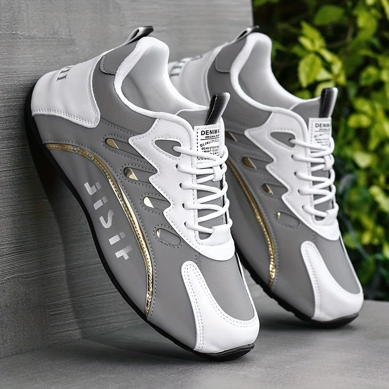 أحذية رجالية موضة أحذية رياضية رجالية عادية خفيفة الوزن لينة رجل رياضة احذية الجري منصة الراحة أحذية مفلكنة 47 Zapatillas #6