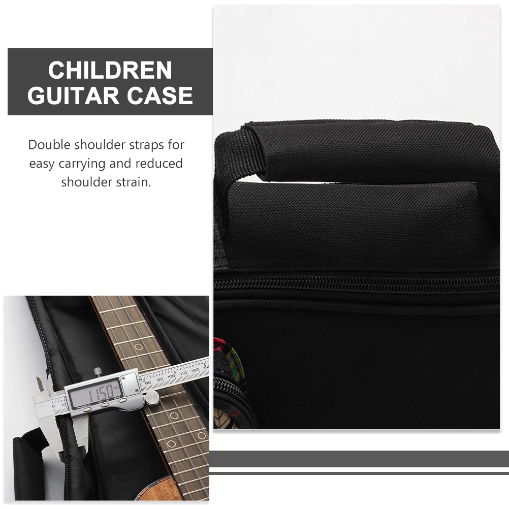 Ukulele Bag Backpack Storage Handbag Musical Instrument Children Guitar Case Carry Nylon Portable The Tote