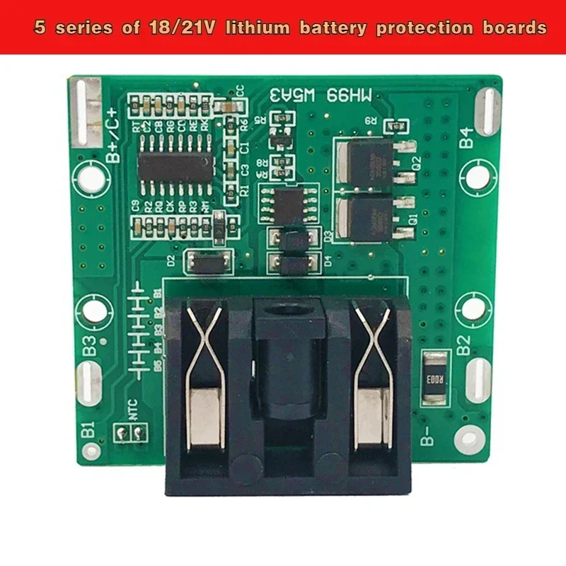 Bateria de Lítio Li-ion Bateria Bms 18650 Chave de Fenda Carregador Shura Proteção Board Fit Turmera 5s 18v 21v 20a