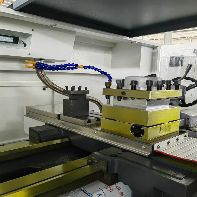 China-Made CK6150 Horizontal Automatic Lathe Precision Flat Bed Single Spindle Machining 220V Heavy GSK Control