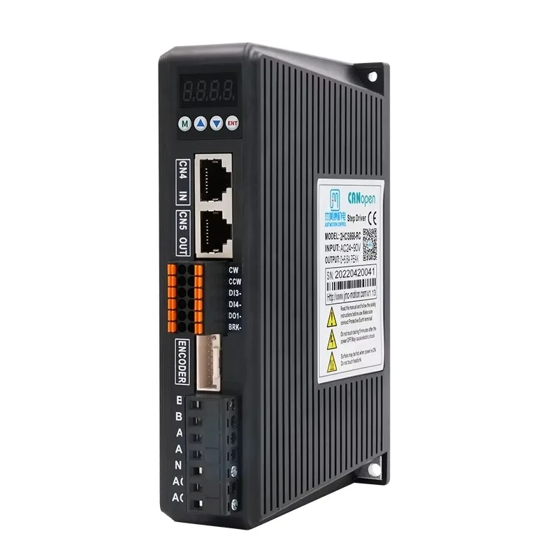 Pilote Canopen 2HCS868-RC pour moteur pas à pas biphasé Nema24 34, pilote d'entraînement de moteur pas à pas
