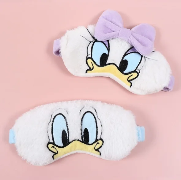 Disney cute classic soft and cute girl heart nap eye mask cartoon plush eye mask
