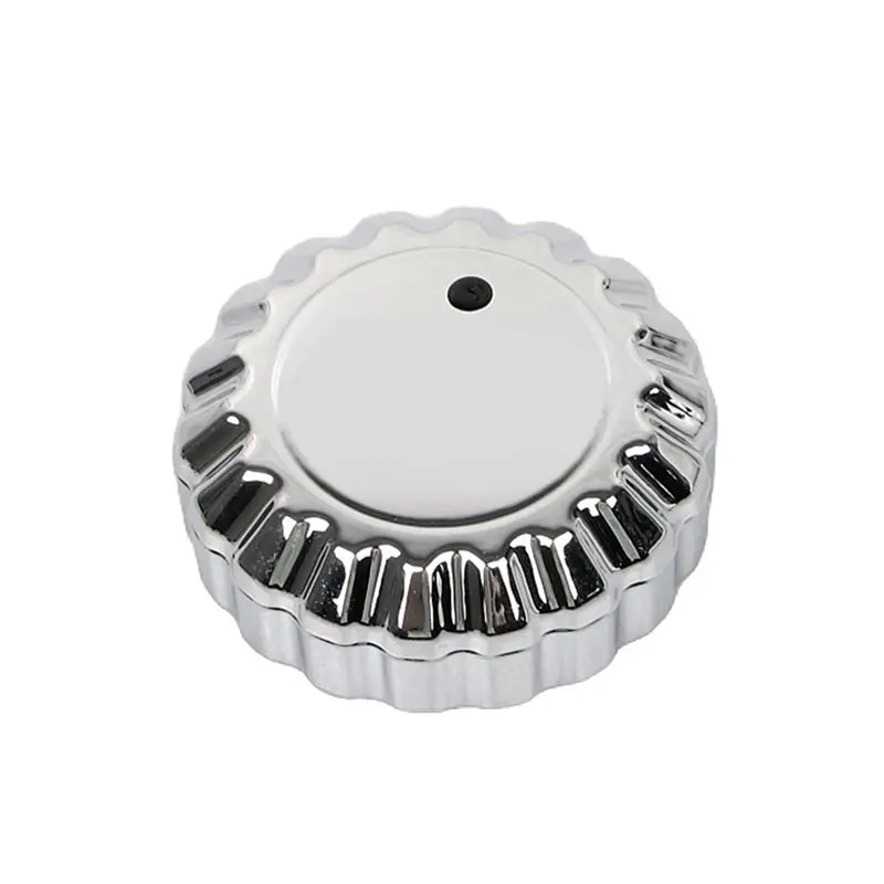 Ingenious-Chrome Stereo Knob Cover Cap For Honda For GL1500A Goldwing 1500 Aspencade Radio Control Panel Accessories view 3