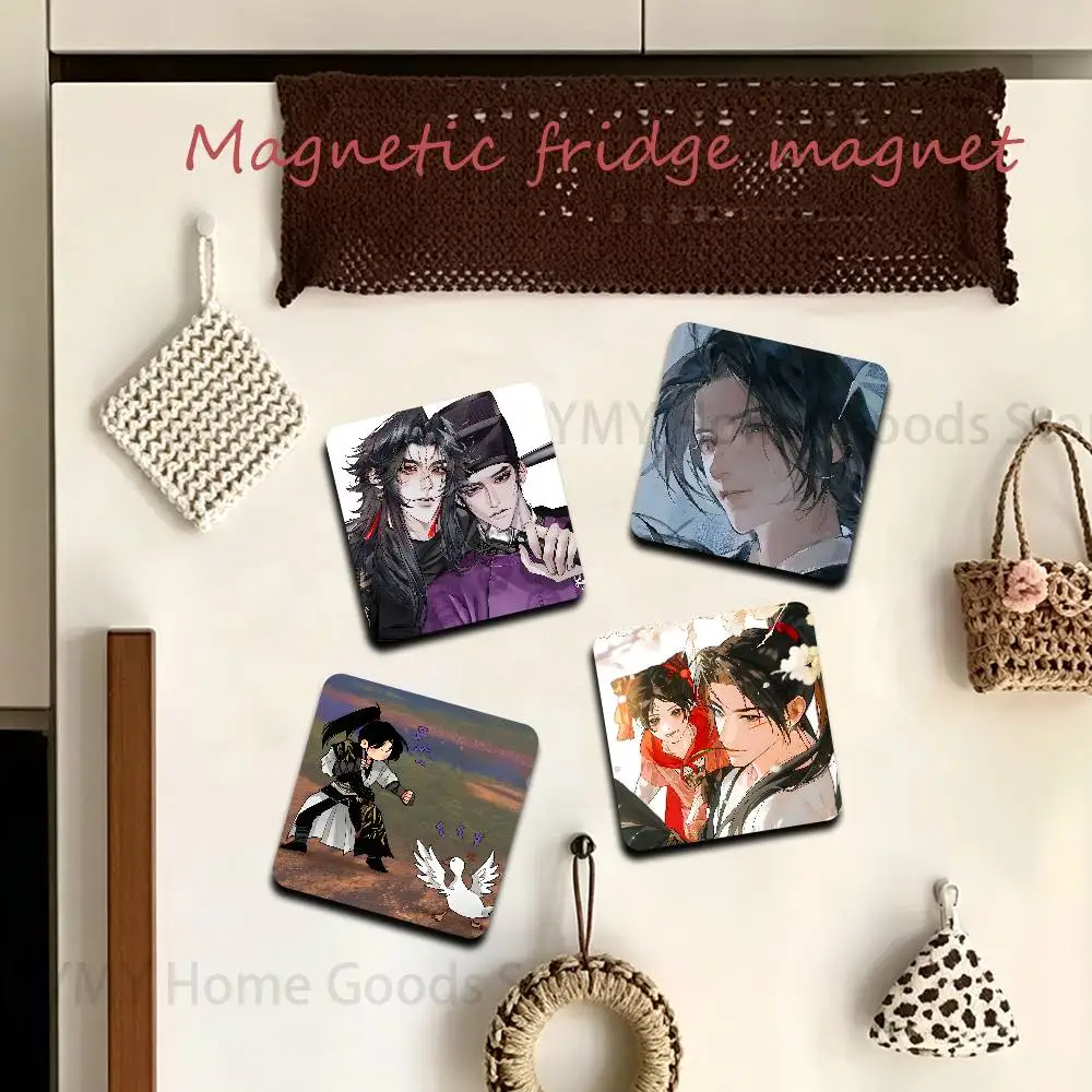 Jiang Wulang Han Xiangxun Yan Yun Magnet Refrigerator Fridge Sticker for Home Decor DIY Wall Decor