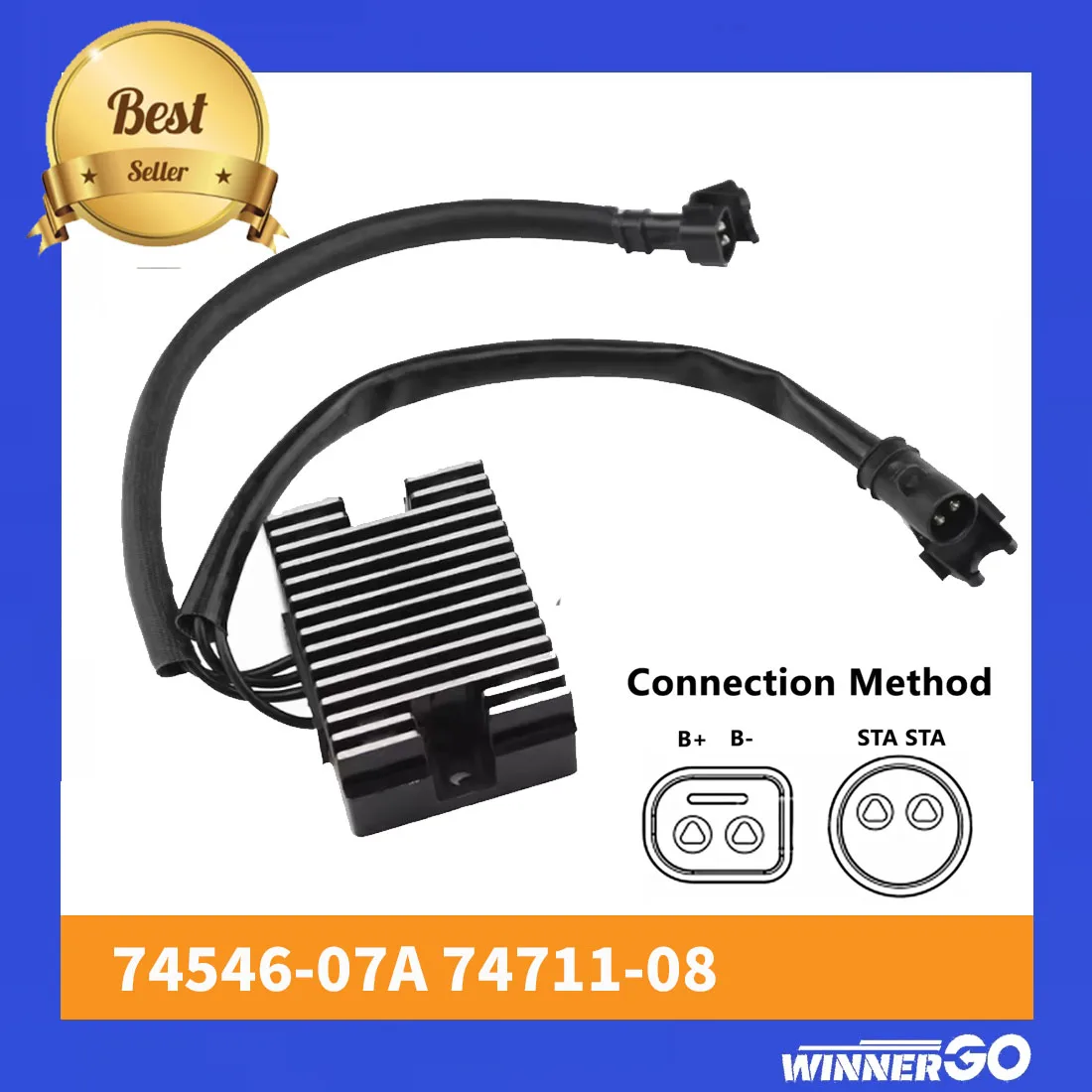 

74711-08 Motorcycle Voltage Regulator Rectifier For Harley Davidson Sportster XL 883 1200 XL883 XL1200 2009 2010 2011 2012 2013